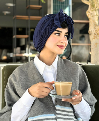 Turban drapé